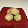クック2G4Q2D☆'s cooksnap of when they made 抹茶入り蘇式月餅・・・中華点心.