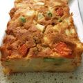 パンダさんの妻's cooksnap of when they made 野菜たっぷり米粉のケークサレ.