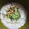 ♪rururu♪'s cooksnap of when they made オートミール　レンジでお茶漬け.