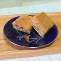 KBBキッチン☆'s cooksnap of when they made さつま芋でもっちり。。焼き餅キューブ。。.