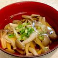あい♪らんど's cooksnap of when they made 香り松茸、味しめじ！きのこの絶品すまし汁.