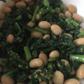 クック78R779☆'s cooksnap of when they made 春菊と水煮大豆のごま和え.