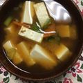 ちゃぎー's cooksnap of when they made ほっこり♡かぼちゃ入お味噌汁.