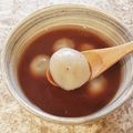 ハチワレねこ's cooksnap of when they made 〈くらし薬膳〉芝麻湯圓☆台湾白玉ぜんざい.