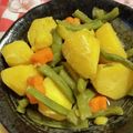 マールマル's cooksnap of when they made 話題入り♪ いんげんとじゃがいもの煮物.