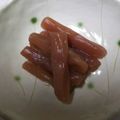 クック619DRX☆'s cooksnap of when they made 赤ずいきの酢の物.