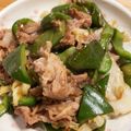 yuママ291504's cooksnap of when they made 牛肉とピーマンのオイスター炒め.