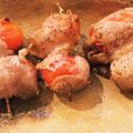 ルッキニャン's cooksnap of when they made ミニトマトの豚肉巻き串焼きニンニク風味.