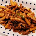 sunny147cm's cooksnap of when they made 豚肉と長芋の味噌炒め.