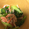 んりおか's cooksnap of when they made お弁当作り置き★小松菜とカニカマの煮浸し.