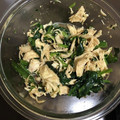 ななめ右naname's cooksnap of when they made ほうれん草とささみのゴマ甘辛和え.