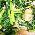 三日月オーガス's cooksnap of when they made からし菜のベーコン炒め.