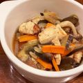 ほっぺ♡クック's cooksnap of when they made 10分でできる！鶏ときのこの温つけうどん.