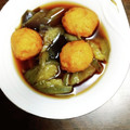 ひなたのねこやなぎ's cooksnap of when they made ＊なすとさつま揚げの煮物＊.