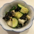 リリタク's cooksnap of when they made 大和芋ときゅうりの塩昆布和え.