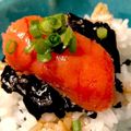 アレクシス's cooksnap of when they made あっという間にめんたい重♪.