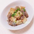 まあまま☆0403's cooksnap of when they made 厚揚げ豆腐とこんにゃくの甘辛味噌炒め.