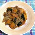 chi−ちゃん's cooksnap of when they made カボチャのそぼろ煮.