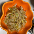 smilechip's cooksnap of when they made ＊白菜とえのきの煮浸し＊.