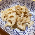 ありみりん♡'s cooksnap of when they made 蓮根のきんぴら☆.