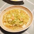 神風＊'s cooksnap of when they made キャベツとシーフードミックスの塩だれ炒め.