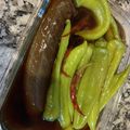 ばーちゃお's cooksnap of when they made 夏はコレ♪甘長ピーマンと茄子の煮浸し.