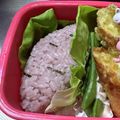 瑛斗くんママ's cooksnap of when they made イモ?!なおにぎり弁当.