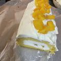 たーまーねーぎー♡'s cooksnap of when they made ロールケーキに綺麗にクリームを塗る方法.