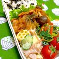 YUH♡ママ's cooksnap of when they made ☆豚肉＆しめじ＆玉葱のケチャップあえ☆.