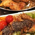 みぃ5JL9LB☆'s cooksnap of when they made 簡単！美味しい！鶏もも肉のわさび照り焼き.