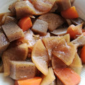 パピヨンさん's cooksnap of when they made #大根と人参とこんにゃくの煮物.