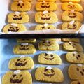 ふちょまる's cooksnap of when they made ハロウィンも！バター減量かぼちゃクッキー.