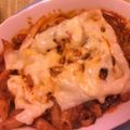 sonop's cooksnap of when they made 茄子ミートチーズ焼き.