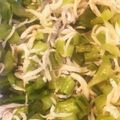 Gkims's cooksnap of when they made 小松菜の茎とジャコいため.