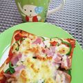 ひっこ's cooksnap of when they made 6枚切り食パンで簡単ピザトースト♪.