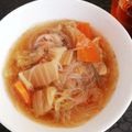 ☆くいしんぼう☆'s cooksnap of when they made メインになる♡美味♥白菜とろとろスープ♡.