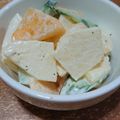 ☆清流☆'s cooksnap of when they made 超簡単☆柿とりんごのサラダ.