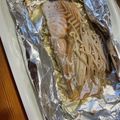 myukyeeena's cooksnap of when they made 秋鮭ときのこのホイル焼き.