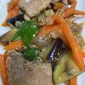 H♡S's cooksnap of when they made 豚肉 なす ピーマンの味噌炒め.