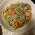 みうらけいこ's cooksnap of when they made タブチ君の長崎皿うどん『きのう何』#62.