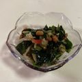 papikun's cooksnap of when they made きゅうりとカニかまの納豆あえ♪.