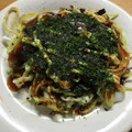 Pugまこちゃん's cooksnap of when they made モダン焼き?広島焼き?お好み焼き♪.