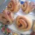 eleboro's cooksnap of when they made 基本の生地でかもめ食堂のシナモンロール風.