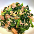 モミ太くん's cooksnap of when they made 【ほうれん草と干しエビのツナ醤油和え】♪.