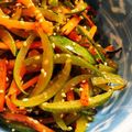 ぴゃるか's cooksnap of when they made 糖質オフ！冬瓜の皮のきんぴら.