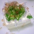 Meruu's cooksnap of when they made オクラ冷奴.