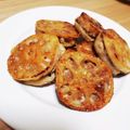ぼんめぐ's cooksnap of when they made 揚げない★れんこんはさみ焼き.