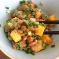 りいママPAD's cooksnap of when they made 柿と納豆の酢の物★簡単ダイエットメニュー.