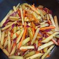 クック3F8YFR☆'s cooksnap of when they made サツマイモと人参のきんぴら.