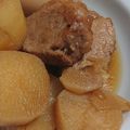 介心庭's cooksnap of when they made 炊飯器で簡単☆豚バラブロックの角煮大根.